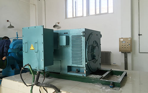 同江某水电站工程主水泵使用我公司高压电机